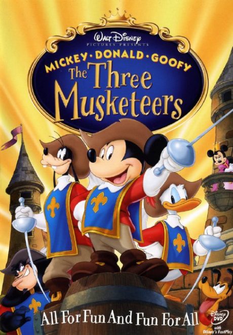The Three Musketeers : Mickey, Donald, Goofy / Тримата мускетари : Мики, Доналд и Гуфи (2004) (Walt Disney)