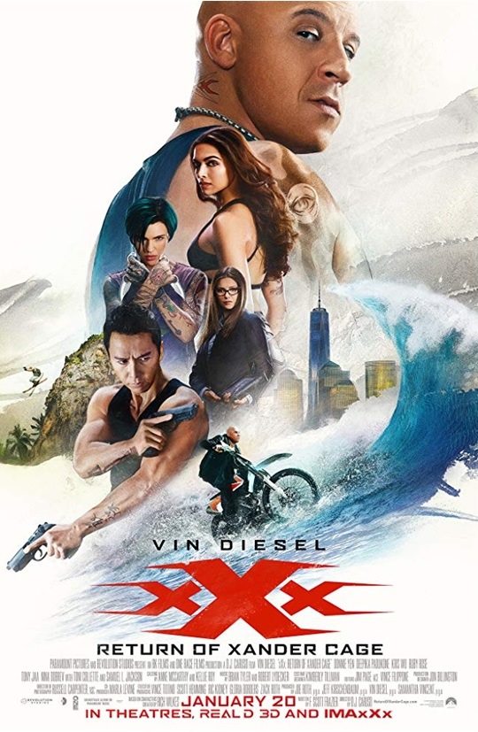 xXx III : Return of Xander Cage / Трите хикса 3 : Световно господство (2017)